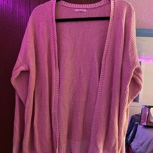 Maurices Peach/Pink Cardigan
